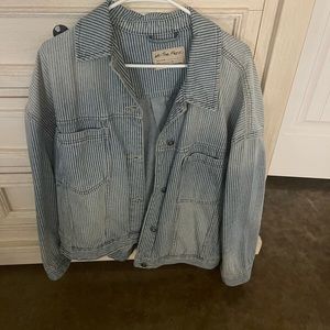 We the free opal swing denim jacket